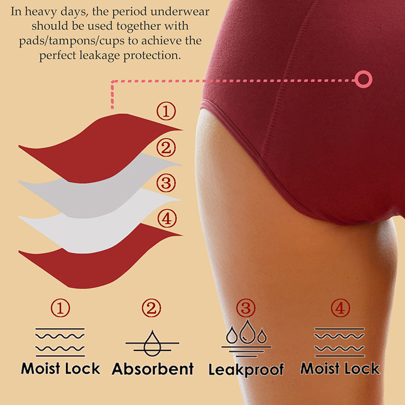 Women's Four-layer Leak-proof Period Underwear